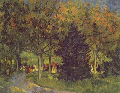 Avenue in the Park by Vincent van Gogh